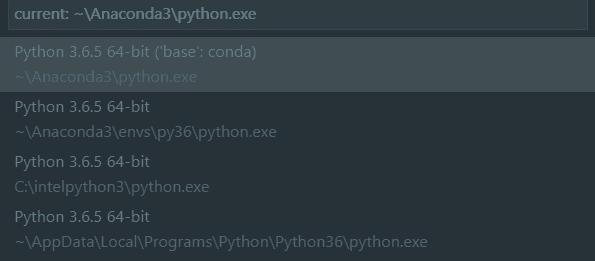 Setting up Anaconda Environment with Visual Studio Code in Windows 10
